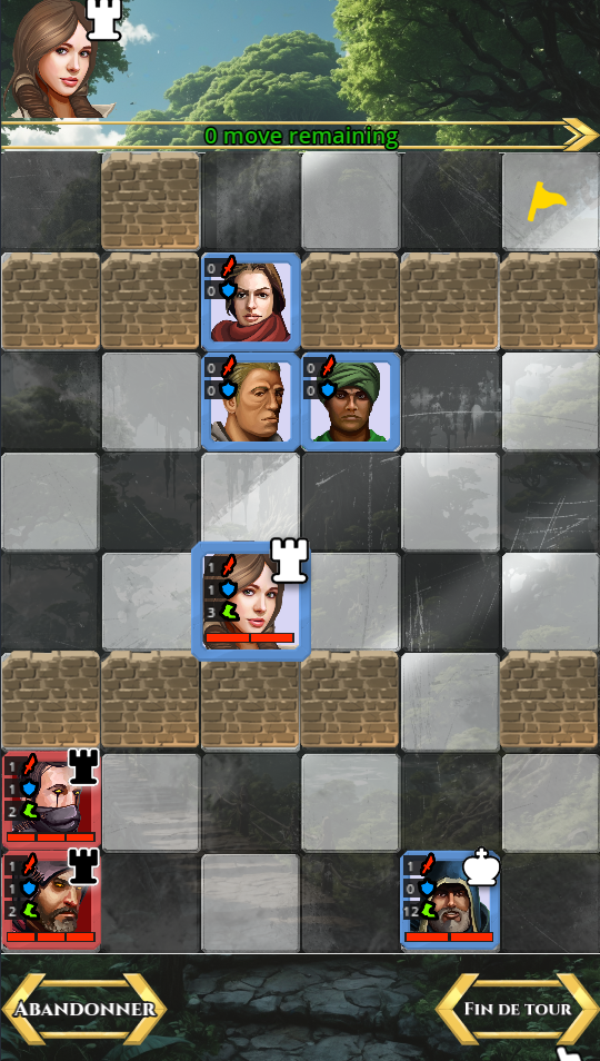 Gambit Quest - Jeu tactique inspiré des échecs